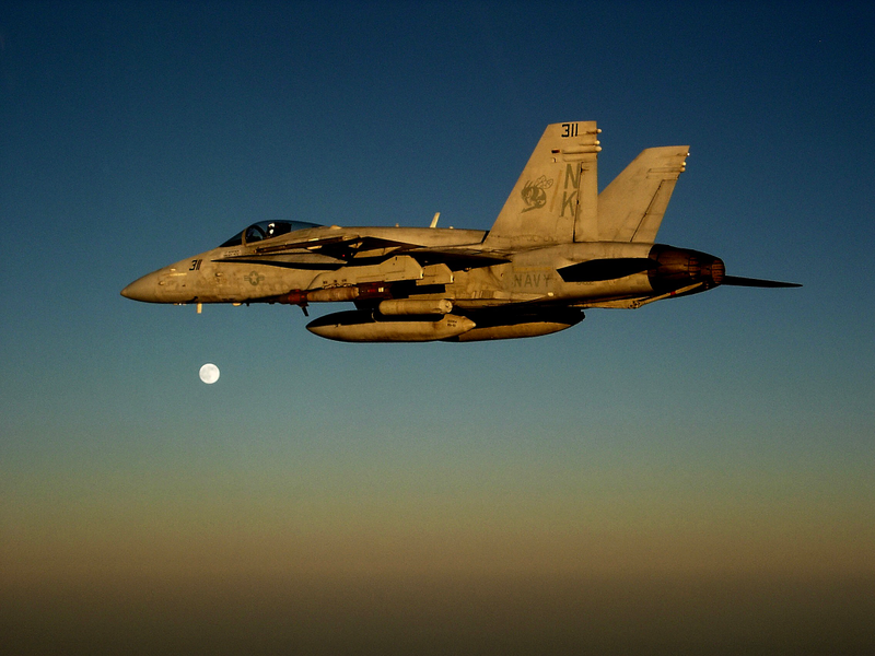 Illustration for article titled Revenge of The Hornet: Strikers Swarm Ashore, Sting Everything... Repeatedly